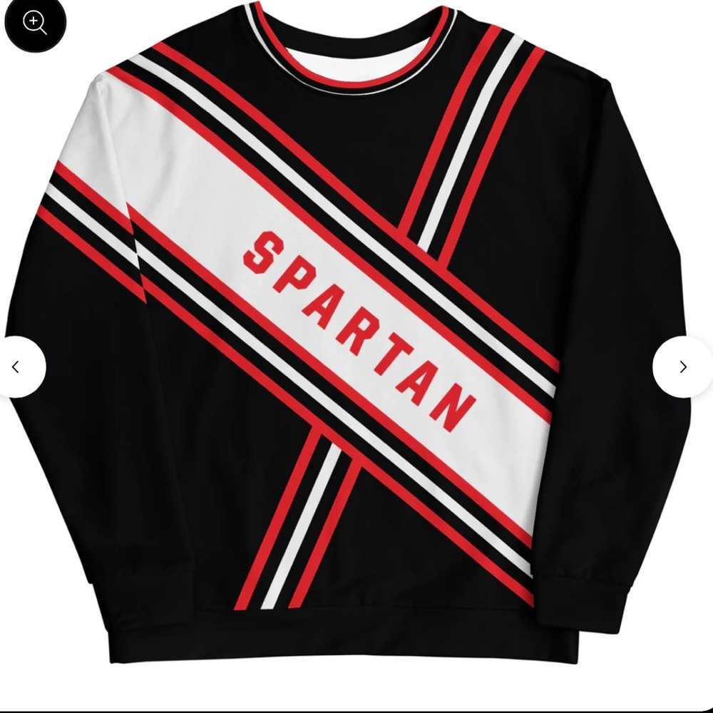 SNL Spartan Cheerleader Costume Shirt